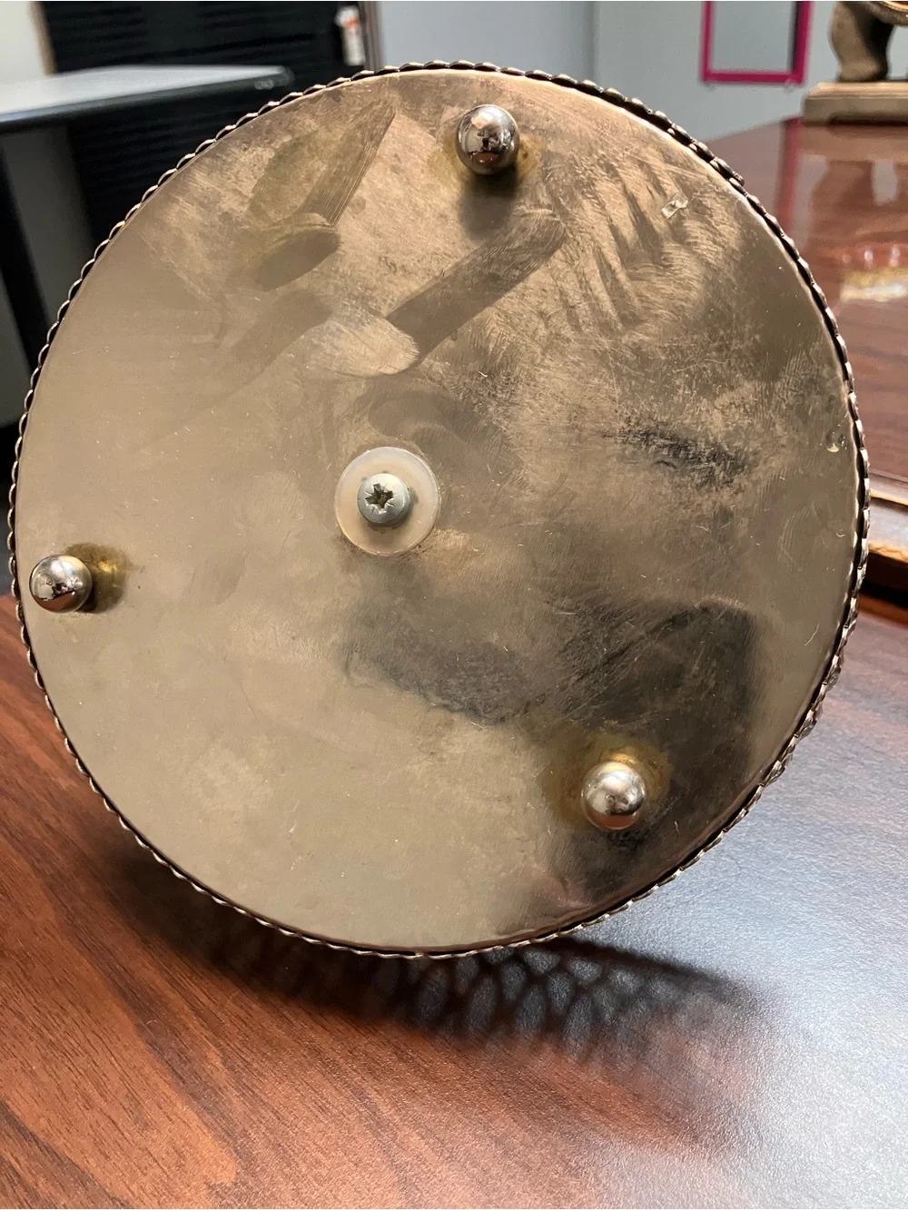 Antique Silver Plated Caddy